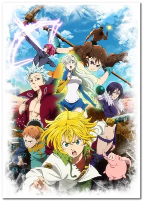 Аниме «Семь смертных грехов» / Nanatsu no Taizai / The Seven Deadly Sins  (2014) — трейлеры, дата выхода | КГ-Портал картинки