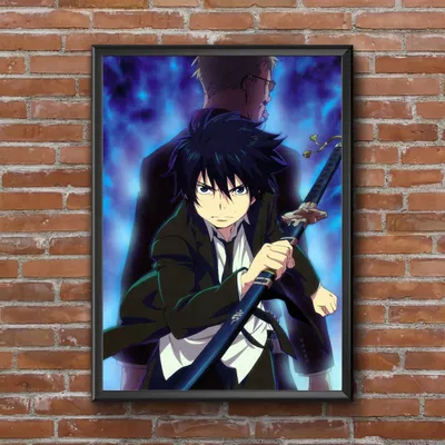 Кружка Дари! \"Аниме. Синий экзорцист. Blue Exorcist 1\", 330 мл - купить по  доступным ценам в интернет-магазине OZON (694879636) картинки