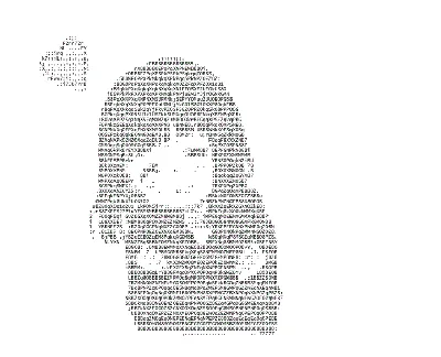 Ascii аниме рисунок (28 фото) » Рисунки для срисовки и не только картинки