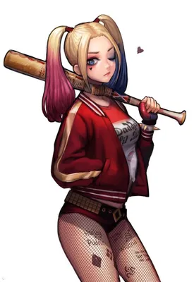 Anime Harley Quinn Wallpapers - Wallpaper Cave картинки