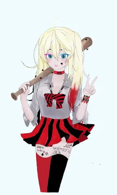 Suicide Squad Harley Quinn Anime JDM Anime Car Window Decal Sticker 004 |  eBay картинки