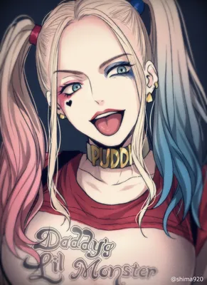 1280x2120 Harley Quinn Anime iPhone 6+ ,HD 4k  Wallpapers,Images,Backgrounds,Photos and Pictures картинки