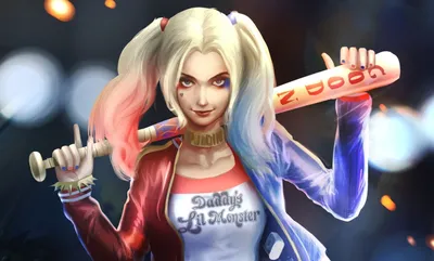 Anime Harley Quinn PixelInkOfficial - Illustrations ART street картинки