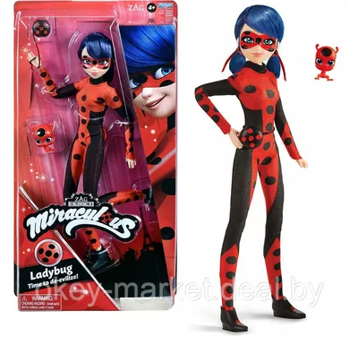 Набор из 2 кукол Miraculous LadyBug - Леди Баг и Супер Кот (26 см)  Miraculous 59234483 купить в интернет-магазине Wildberries картинки