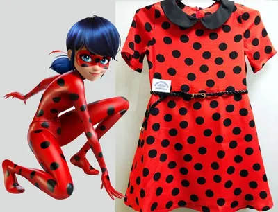 Платье Леди Баг (Ladybug) в интернет-магазине на Ярмарке Мастеров |  Карнавальный костюм, Санкт-Петербург - доставка по России. Товар продан. картинки