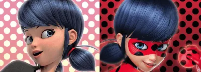 Обои Miraculous Ladybug - Леди Баг и Маринетт - Леди Баг и Супер-Кот -  YouLoveIt.ru картинки