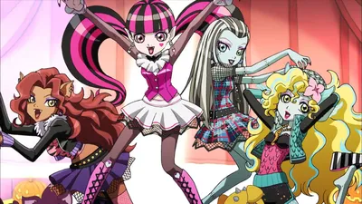 Frankie stein from monster high in anime style on Craiyon картинки