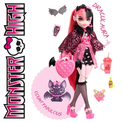 Monster High Draculaura Doll Frankie Stein PNG, Clipart, Airi, Anime, Art,  Black Hair, Bratz Free PNG картинки