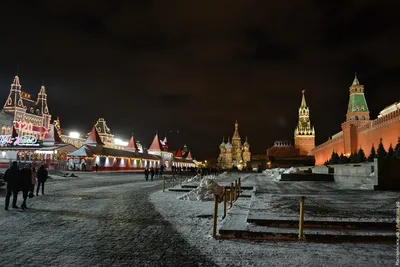 Красивая зима в Москве | Пикабу картинки