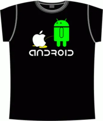 Футболка android vs apple 1 black купить в Киеве, Днепре, Харькове: цена,  фото. Футболки с мемами на заказ купить оптом в Украине | Интернет-магазин  прикольных с надписями футболок Шалена Майка. Арт #3294 картинки