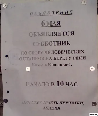 субботник / смешные картинки и другие приколы: комиксы, гиф анимация,  видео, лучший интеллектуальный юмор. картинки