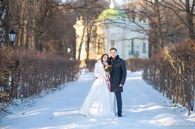 Свадьба зимой. Где фотографироваться? Особенности и советы картинки