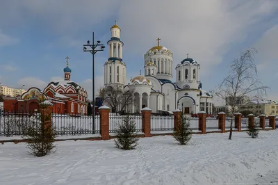 Храмы зимой❄️ 1. Храм Покрова Пресвятой Богородицы в Филях (1690—1694) 2.  Церковь Троицы Живоначальной в Троицком-Лыкове… | Instagram картинки