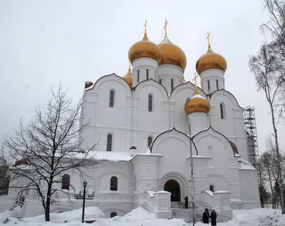 Церковь зимой | Премиум Фото картинки