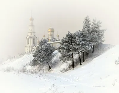 Где это невероятное место: заснеженный храм в Пермском крае | Perito картинки