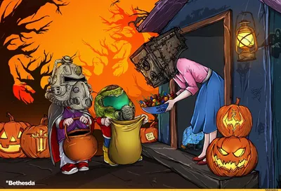 Halloween (Halloween -приколы на хеллоуин - прикольные костюмы, тыквы,  шутки и юмор про хелоуин) / смешные картинки и другие приколы: комиксы, гиф  анимация, видео, лучший интеллектуальный юмор. картинки