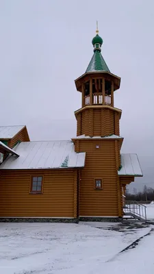 Онлайн пазл «Церковь зимой» картинки