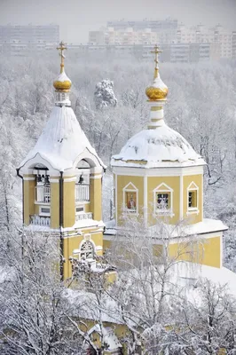 Файл:Трубичино, храм сверху зимой (2) (cropped).jpg — Википедия картинки