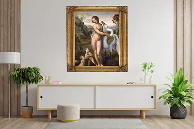 Леда и Лебедь. Барельеф. 75 х 102 см — продажа рельефов — Decorar con Arte картинки