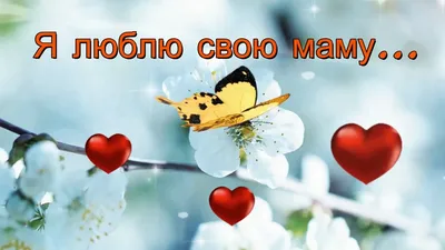 Я люблю свою маму - YouTube картинки