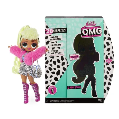 Кукла ЛОЛ O.M.G. Леди Дива - Lady Diva 20 сюрпризов MGA Entertainment  купить в Москве картинки