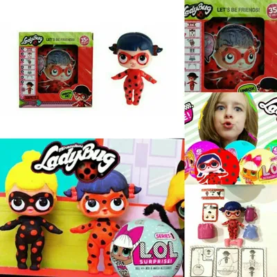 ❤ Кукла LOL Леди Баг LadyBug Surprise – купить в Уфе, цена 250 руб.,  продано 12 декабря 2017 – Игрушки и игры картинки