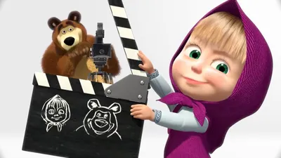 Masha and The Bear - Winter with Masha! The best winters episodes - YouTube картинки