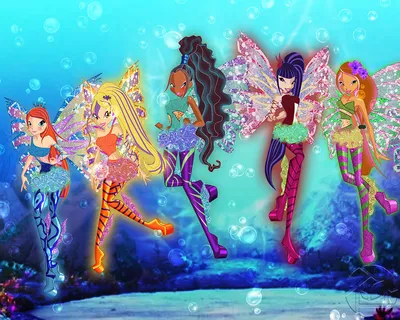 Раскраска WinX Винкс картинки