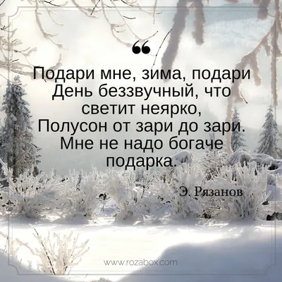 лучшие стихи о зиме великих поэтов | Позитивные цитаты, Вдохновляющие  фразы, Стихи картинки