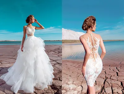 Роскошное свадебное платье-трансформер Lussano Bridal Becky 18035 | Купить свадебное  платье в салоне Валенсия (Москва) картинки