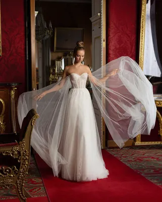 Атласное свадебное платье-трансформер Lussano Bridal Raelynn 19318 — купить  в Москве - Свадебный ТЦ Вега картинки
