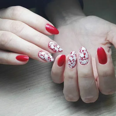 Pin by Поля Тишкина on Маникюр | Lace wedding nails, Lace nail design, Lace  nail art картинки