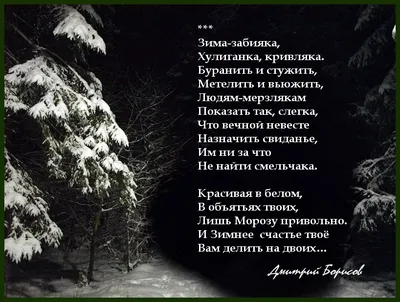 Зима. Январь. Ночь. Посреди поля …» — создано в Шедевруме картинки