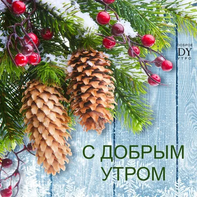 Открытки доброе зимнее утро доброе зимнее утро... картинки